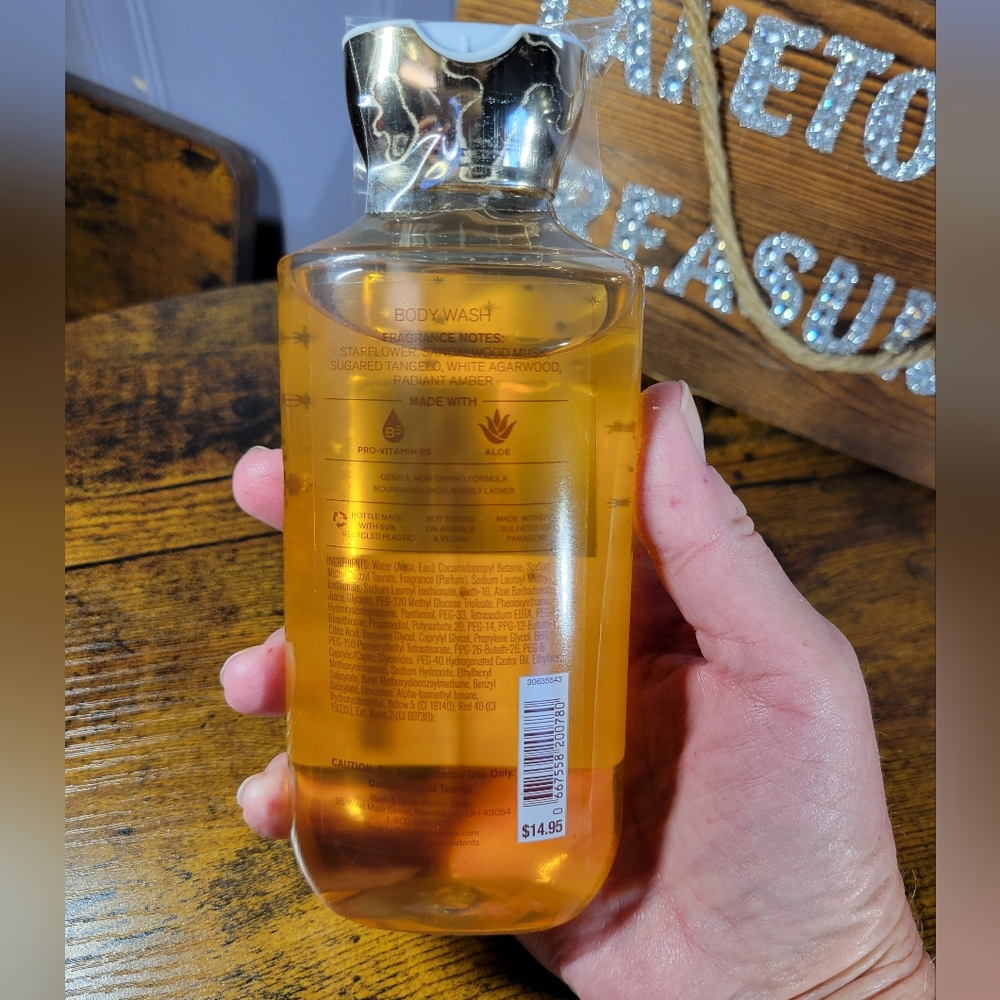 Bath & Body Works In The Stars Body Wash - Gold and Silver - Picture 3 of 6